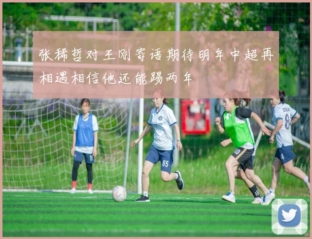 张稀哲对王刚寄语期待明年中超再相遇相信他还能踢两年