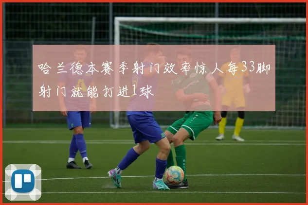 哈兰德本赛季射门效率惊人每33脚射门就能打进1球